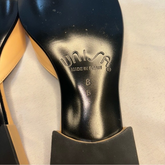 UNISA Square Open Toe Sandal Size 8B - Picture 3 of 12